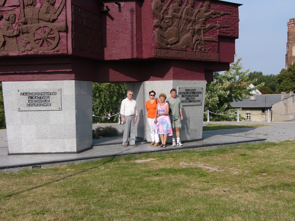 zwiedzamy Gostyń pomnik Data: 09-11.09.2005